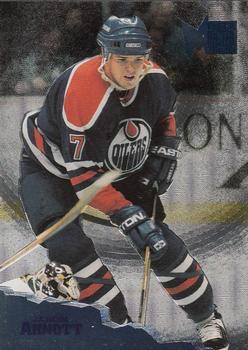 #52 Jason Arnott - Edmonton Oilers - 1995-96 Metal Hockey