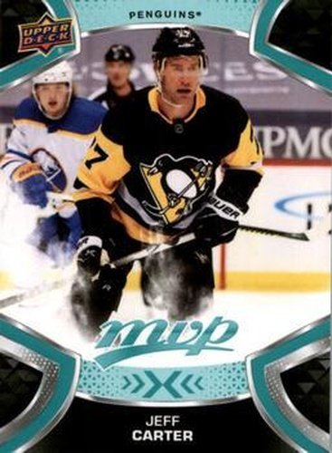 #52 Jeff Carter - Pittsburgh Penguins - 2021-22 Upper Deck MVP Hockey
