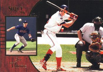 #52 Jim Thome - Cleveland Indians - 1996 Select Baseball