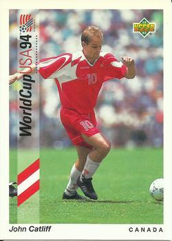 #52 John Catliff - Canada - 1993 Upper Deck World Cup Preview English/Spanish Soccer