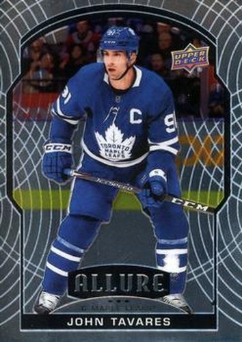 #52 John Tavares - Toronto Maple Leafs - 2020-21 Upper Deck Allure Hockey