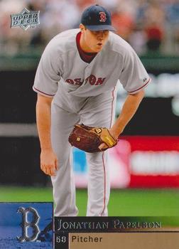 #52 Jonathan Papelbon - Boston Red Sox - 2009 Upper Deck Baseball
