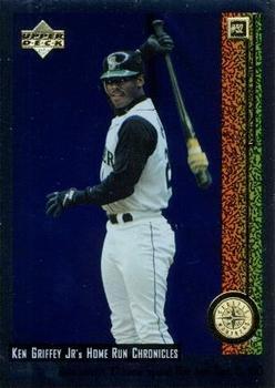 #52 Ken Griffey Jr. - Seattle Mariners - 1998 Upper Deck - Ken Griffey Jr.'s Home Run Chronicles Baseball