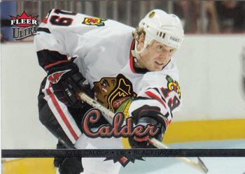 #52 Kyle Calder - Chicago Blackhawks - 2005-06 Ultra Hockey