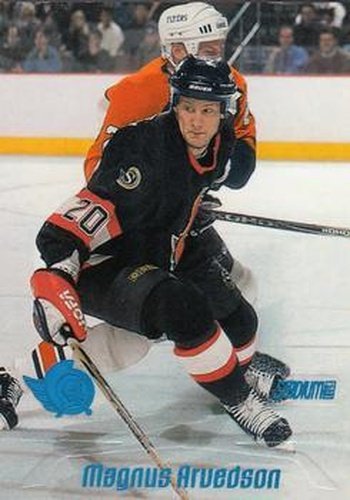 #52 Magnus Arvedson - Ottawa Senators - 1999-00 Stadium Club Hockey