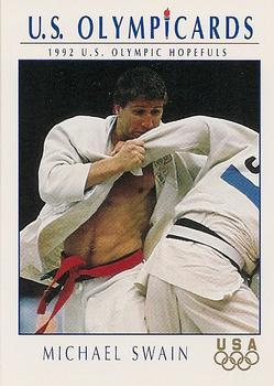 #52 Michael Swain - USA - 1992 Impel U.S. Olympic Hopefuls