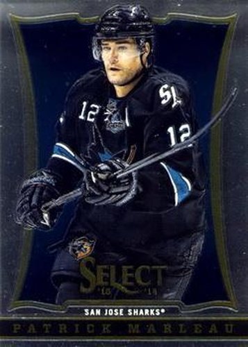 #52 Patrick Marleau - San Jose Sharks - 2013-14 Panini Select Hockey
