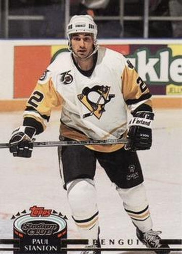 #52 Paul Stanton - Pittsburgh Penguins - 1992-93 Stadium Club Hockey