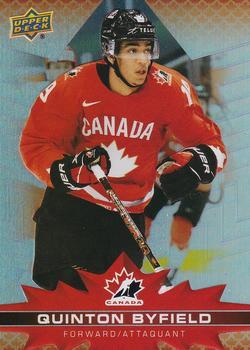 #52 Quinton Byfield - Canada - 2021-22 Upper Deck Tim Hortons Team Canada Hockey