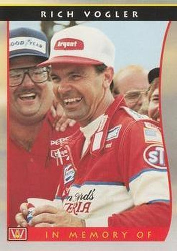 #52 Rich Vogler - - 1992 All World Indy Racing