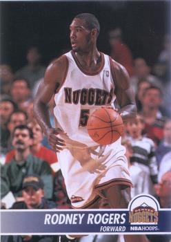 #52 Rodney Rogers - Denver Nuggets - 1994-95 Hoops Basketball