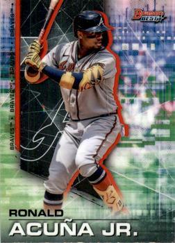 #52 Ronald Acuña Jr. - Atlanta Braves - 2021 Bowman's Best Baseball