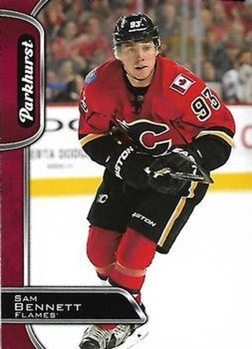 #52 Sam Bennett - Calgary Flames - 2016-17 Parkhurst - Red Hockey