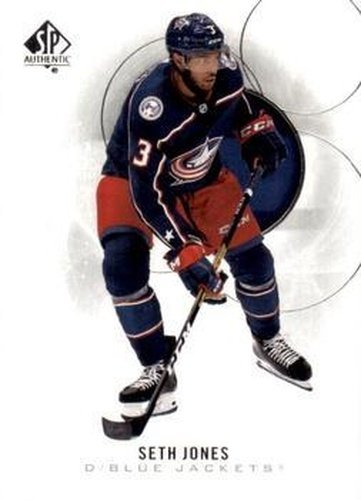 #52 Seth Jones - Columbus Blue Jackets - 2020-21 SP Authentic Hockey