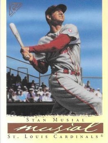 #52 Stan Musial - St. Louis Cardinals - 2003 Topps Gallery Hall of Fame - Artist's Proofs Baseball
