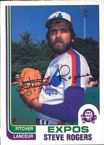 #52 Steve Rogers - Montreal Expos - 1982 O-Pee-Chee Baseball