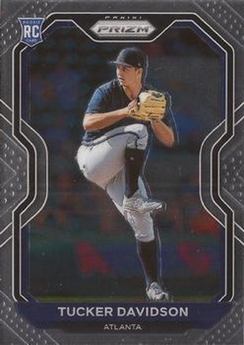 #52 Tucker Davidson - Atlanta Braves - 2021 Panini Prizm Baseball