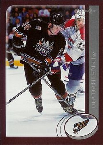 #52 Ulf Dahlen - Washington Capitals - 2002-03 O-Pee-Chee Hockey
