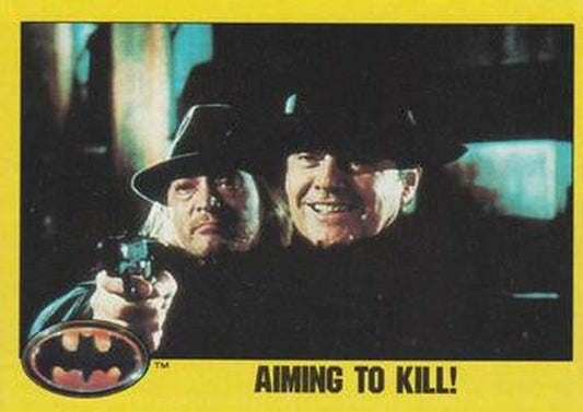 #152 Aiming to Kill! - 1989 Topps Batman