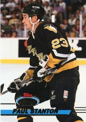 #52 Paul Stanton - Pittsburgh Penguins - 1993-94 Stadium Club Hockey