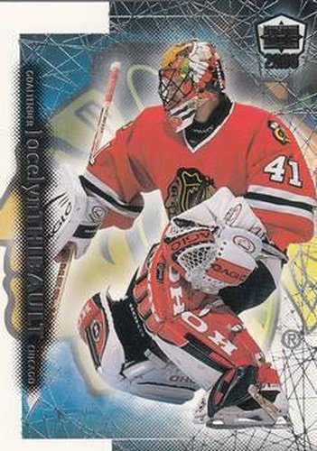 #52 Jocelyn Thibault - Chicago Blackhawks - 1999-00 Pacific Dynagon Ice Hockey
