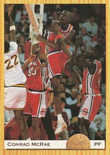 #52 Conrad McRae - Washington Bullets - 1993 Classic Draft Picks Basketball