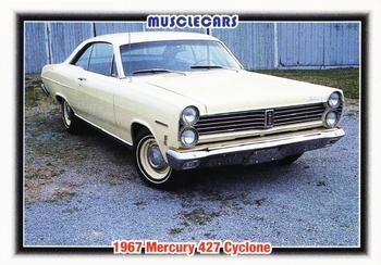 #52 1967 Mercury 427 Cyclone - 1992 Collect-A-Card Muscle Cars