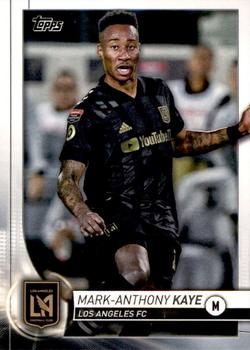 #52 Mark-Anthony Kaye - Los Angeles FC - 2020 Topps MLS Soccer