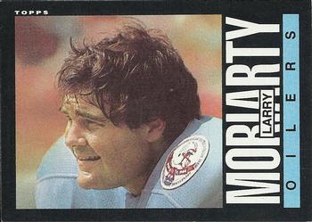 #252 Larry Moriarty - Houston Oilers - 1985 Topps Football