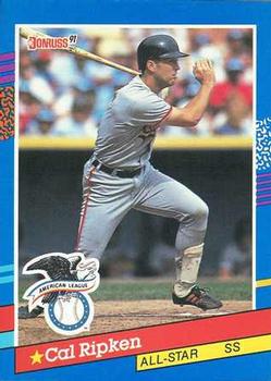 #52 Cal Ripken - Baltimore Orioles - 1991 Donruss Baseball