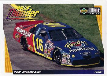 #52 Ted Musgrave's Car - Roush Racing - 1998 Collector's Choice Racing