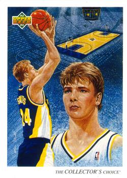 #52 Rik Smits - Indiana Pacers - 1992-93 Upper Deck Basketball