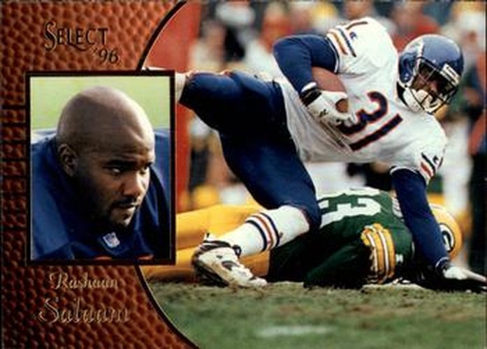 #52 Rashaan Salaam - Chicago Bears - 1996 Select Football