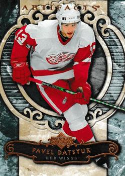 #52 Pavel Datsyuk - Detroit Red Wings - 2007-08 Upper Deck Artifacts Hockey
