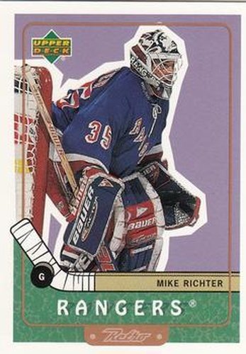 #52 Mike Richter - New York Rangers - 1999-00 Upper Deck Retro Hockey