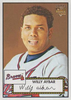 #52 Willy Aybar - Atlanta Braves - 2006 Topps 1952 Edition Baseball