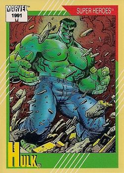 #53 Hulk - 1991 Impel Marvel Universe Series II