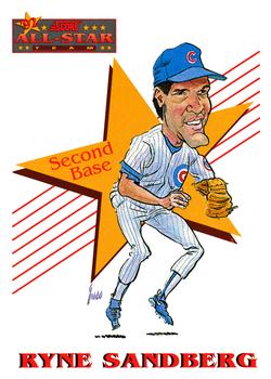 #530 Ryne Sandberg - Chicago Cubs - 1993 Score Baseball