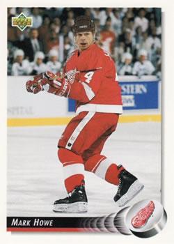 #530 Mark Howe - Detroit Red Wings - 1992-93 Upper Deck Hockey