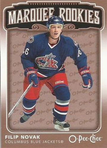 #530 Filip Novak - Columbus Blue Jackets - 2006-07 O-Pee-Chee Hockey