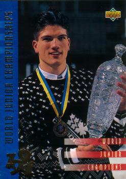 #530 World Junior Championships Checklist - Canada - 1993-94 Upper Deck Hockey