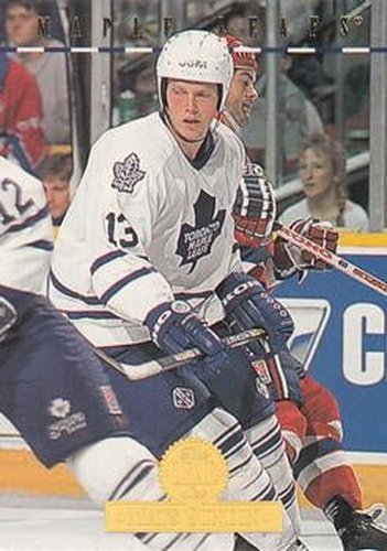 #530 Mats Sundin - Toronto Maple Leafs - 1994-95 Leaf Hockey