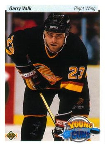 #530 Garry Valk - Vancouver Canucks - 1990-91 Upper Deck Hockey
