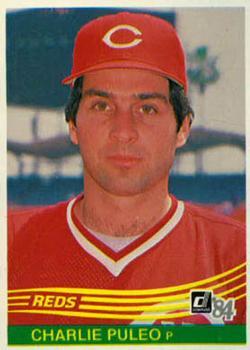 #530 Charlie Puleo - Cincinnati Reds - 1984 Donruss Baseball