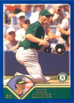 #530 Eric Chavez - Oakland Athletics - 2003 Topps Baseball