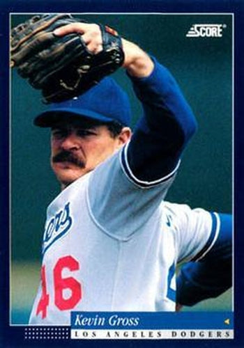 #530 Kevin Gross - Los Angeles Dodgers -1994 Score Baseball