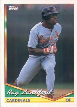 #530 Ray Lankford - St. Louis Cardinals - 1994 Topps Baseball