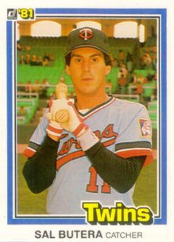 #530 Sal Butera - Minnesota Twins - 1981 Donruss Baseball