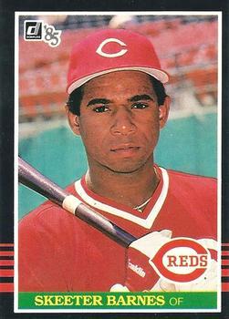 #530 Skeeter Barnes - Cincinnati Reds - 1985 Donruss Baseball