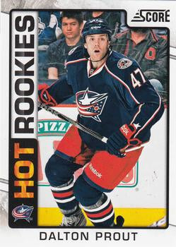 #530 Dalton Prout - Columbus Blue Jackets - 2012-13 Score Hockey